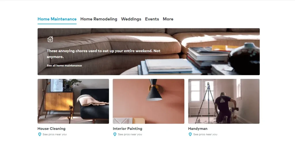 Thumbtack Business Model