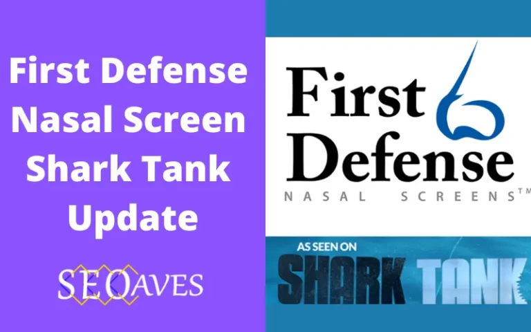 First Defense Nasal Screen Shark Tank Update
