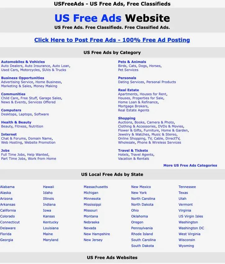 Backpage Alternatives