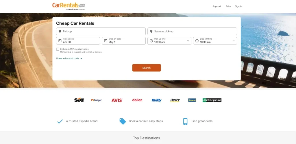 Hertz Competitors and Alternatives