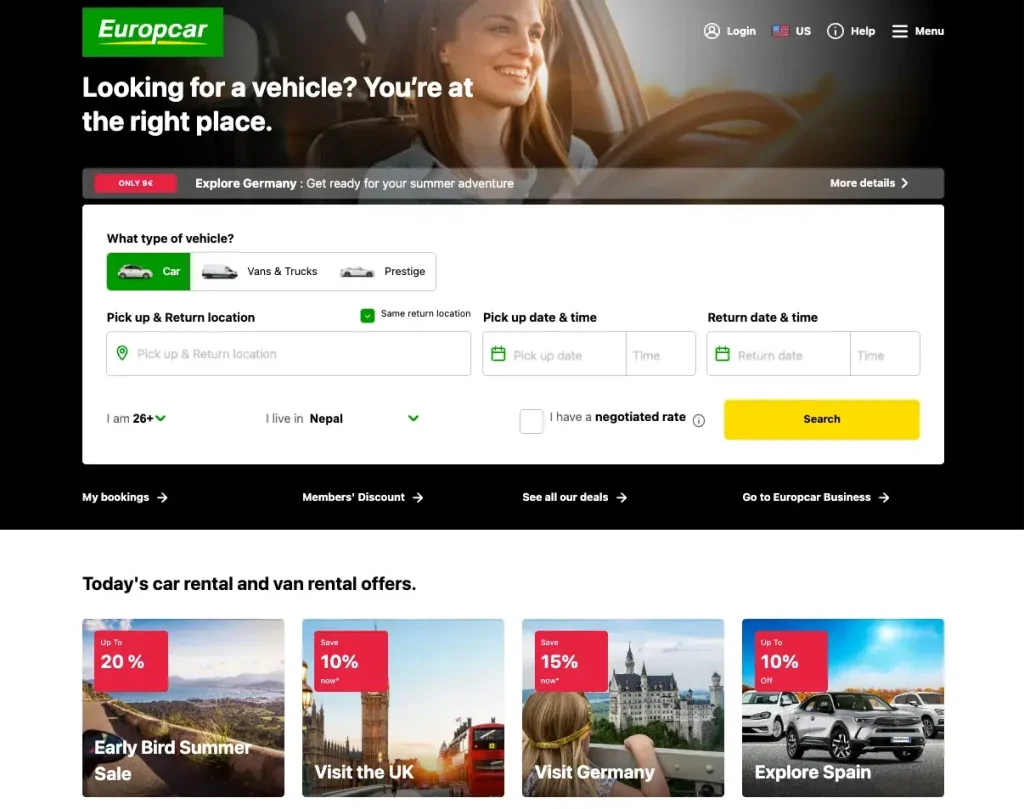 Hertz Competitors and Alternatives