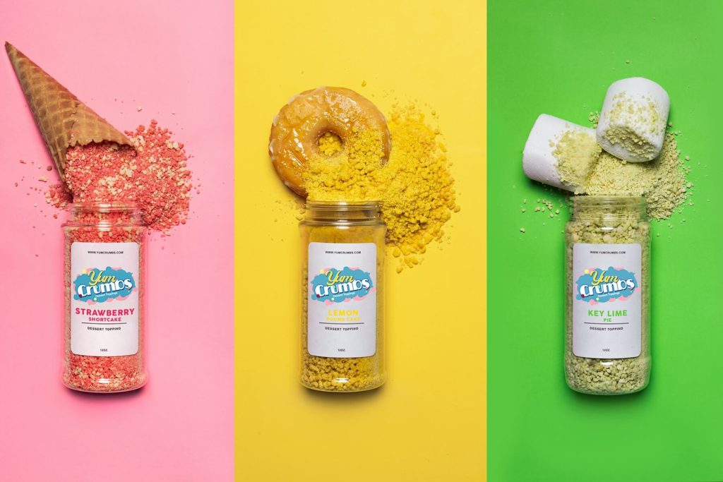 Yum Crumbs - A Dessert Topping Brand on the Rise