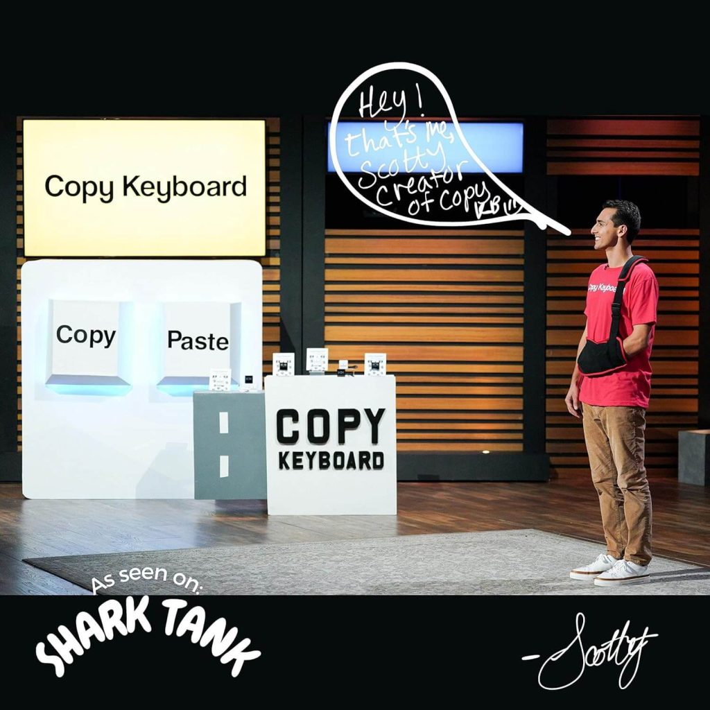 Copy Keyboard Shark Tank Net Worth