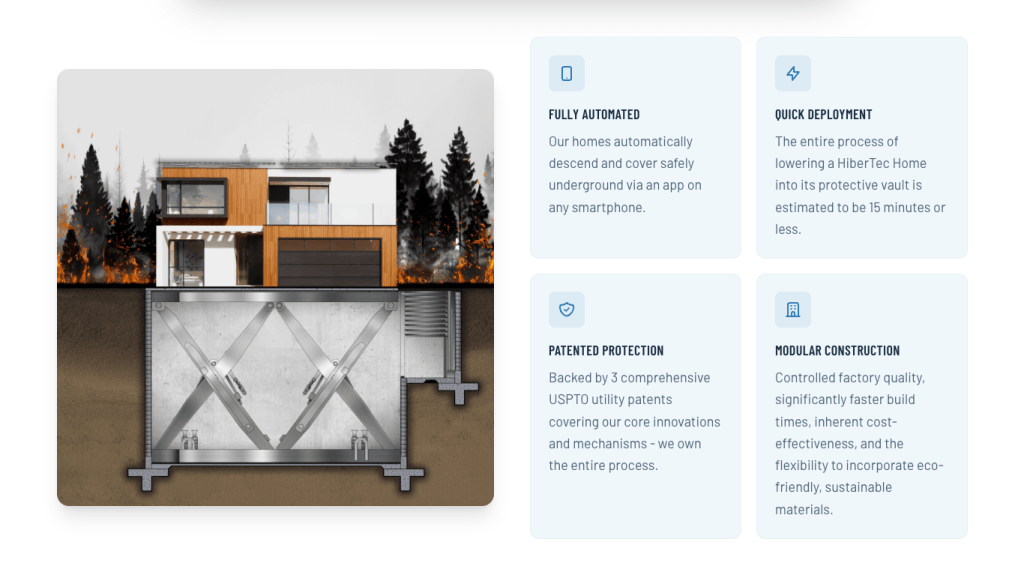 HiberTec Shark Tank Update: Wildfire Homes